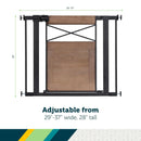 Easy Install Modern Farmhouse Gate Wood