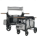 XC+ EVO - Luxury 4 Passenger Stroller Wagon - Gray