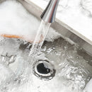 Silicone Sink Strainer with Stopper - Black