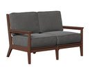 Berlin Gardens, Mayhew Loveseat, Chocolate Brown