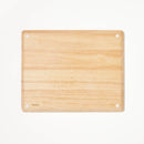 Nonslip Rubberwood Cutting Board - Natural Wood