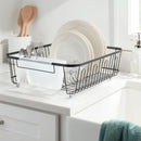 Large Steel Dish Drainer - Black
