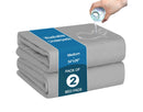 2 Pack Washable Changing Pads - Gray