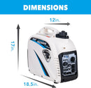 PG2300iS 2,300W Portable Super Quiet Gas-Powered Inverter Generator