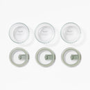 Round Glass Food Storage Containers - Set of 3