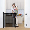 Retractable Baby Gate - Black