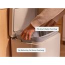 45L Slim Step Trash Can - Stone