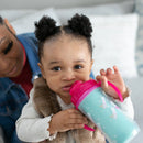 10 fl oz Insulated Straw Cup - Pink - 2pk