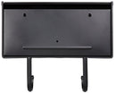 Pro-Df AL361N Standard Mailbox, 500 cu-in, Aluminum, Powder-Coated, Black, 16 in W, 4 in D, 13 in H