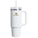 30 oz Stainless Steel Quencher Tumbler - Frost Polka Dot