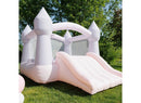 Bounceland Castle Inflatable Bounce House - Cotton Candy Pink
