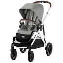 Gazelle S 2 Full-Size Stroller - Stone Grey