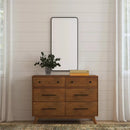 Otto 6-Drawer Dresser - Walnut
