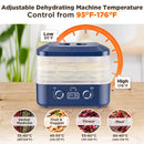 Food Dehydrator Machine - 6 Stackable BPA-Free Trays