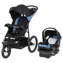 Expedition Zero Flat Jogger Travel System with LED Lights - Dash Blue