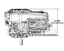 Briggs & Stratton 125P02-0012-F1 25mm X 3 5/32" Vertical Shaft 875 Series Engine