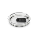 14oz Sliding Lid: Black & Clear Plastic Drinkware Accessory for Cold Beverages, Hand Wash, 3.49" Width