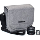 OM SYSTEM 25mm f1.8 M.Zuiko Digital Lens Step-Up Kit (Black) for Micro Four Thirds (Olympus)
