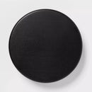 10.9" Acacia Modern Cake Stand Black