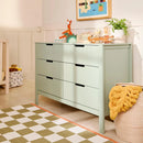 Colby 6-Drawer Dresser - Light Sage