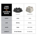 Camo 0420001 Deck Block, Polypropylene, Black