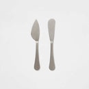2pk Stainless Steel Cheese Knives - Threshold™