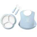 Mealtime Set, 4pcs - Powder Blue