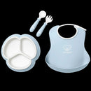 Mealtime Set, 4pcs - Powder Blue