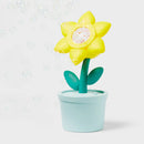 Lights and Sounds Bubble Flowerpot - Interactive Bubble Machine Toy