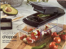 Vegetable Chopper With 2 Interchangeable Dicer Blades