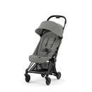 COYA Stroller - Matte Black Frame + Mirage Grey Seat