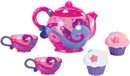 Toddler Bath Set - 5 Piece Teapot and Cupcake Toys