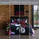 Bebejan Moody Painting 5 Piece Reversible Comforter Set - Queen