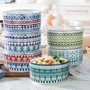 6-Piece Stoneware Bowl Set
