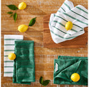 KitchenAid 4-Pack Cotton Albany Kitchen Towels - Green