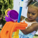 Two-Tier Blue Plastic Outdoor Water Table - Multi-color