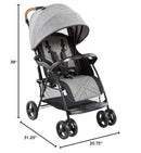 Lightweight Stroller - Smoke Grey
