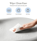 Wipe-Clean Baby Changing Pad - Waterproof, Soft, and Durable PU Pad