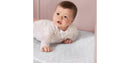 Honeycomb Orthopedic Firm Fiber Standard Baby Crib Mattress, Greenguard Gold and JPMA Certified, 5” Fiber Core Optimum Support, Fits Crib and Toddler Bed, Waterproof Vinyl Cover White