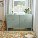 Colby 6-Drawer Dresser - Light Sage