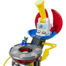 Mighty Lookout Tower with 4 Exclusive Bonus Action Figures, Toy Car, Lights and Sounds