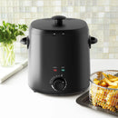 Electric Deep Fryer - Matte Black