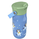 14oz Stainless Steel Vacuum Harmony Straw Water Bottle - Blue