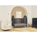 Milano 4-in-1 Convertible Crib - Midnight Gray