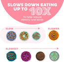 Fun Feeder Slo-Bowl For Dogs - S - Pink