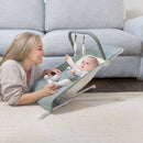Highland Organic Portable Baby Bouncer - Sage