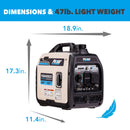 Portable 4000-Watt Super Quiet Inverter Generator - CO Sentry