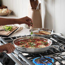 10" & 12" Stainless Steel Skillet Set