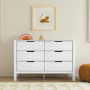 Colby 6-Drawer Dresser - White
