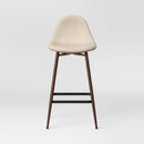 24" Copley Counter Height Barstool with Footrest - Cream